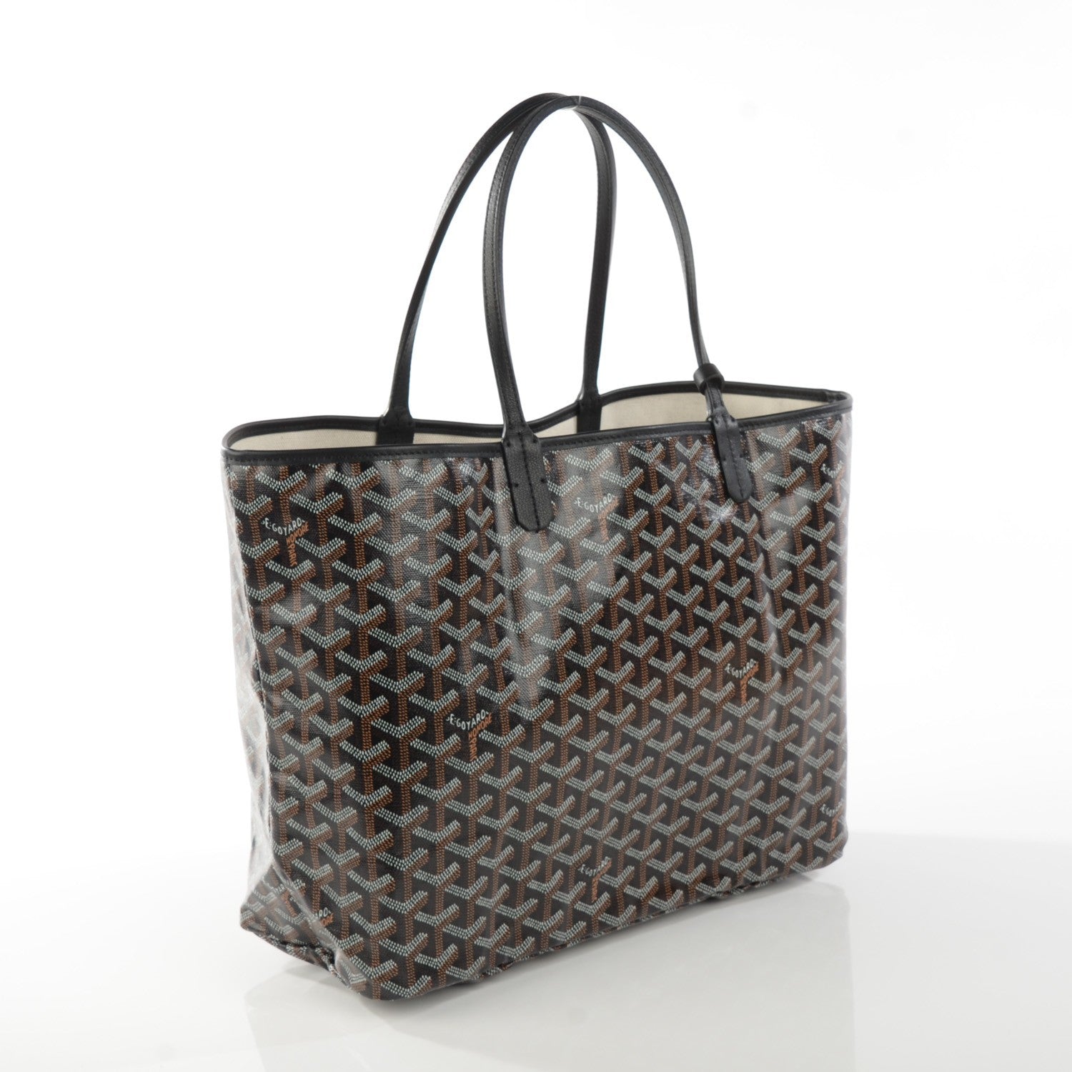 Goyard Goyardine Saint Louis PM Black 4 of 9