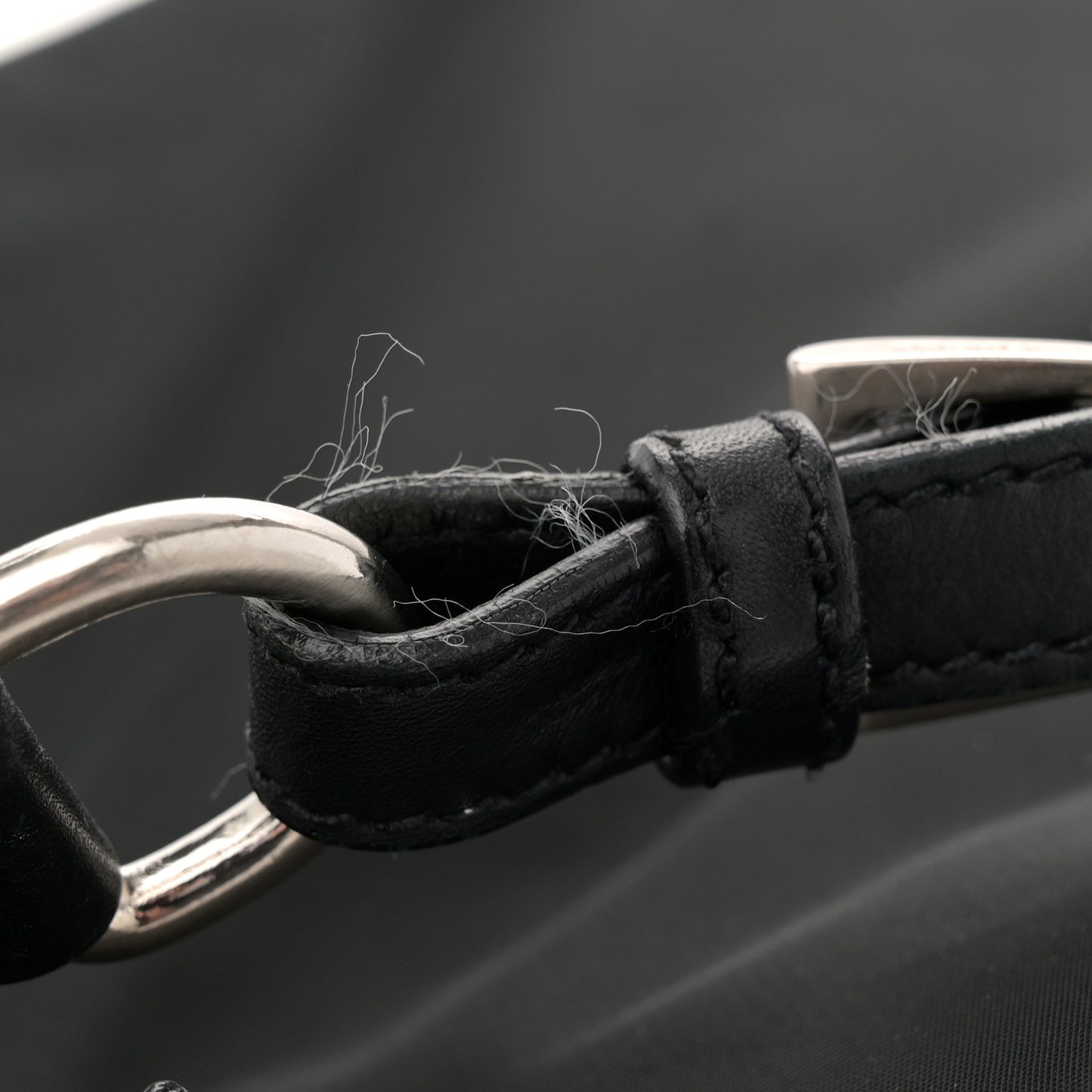 Tessuto Nylon Saffiano Tote Black