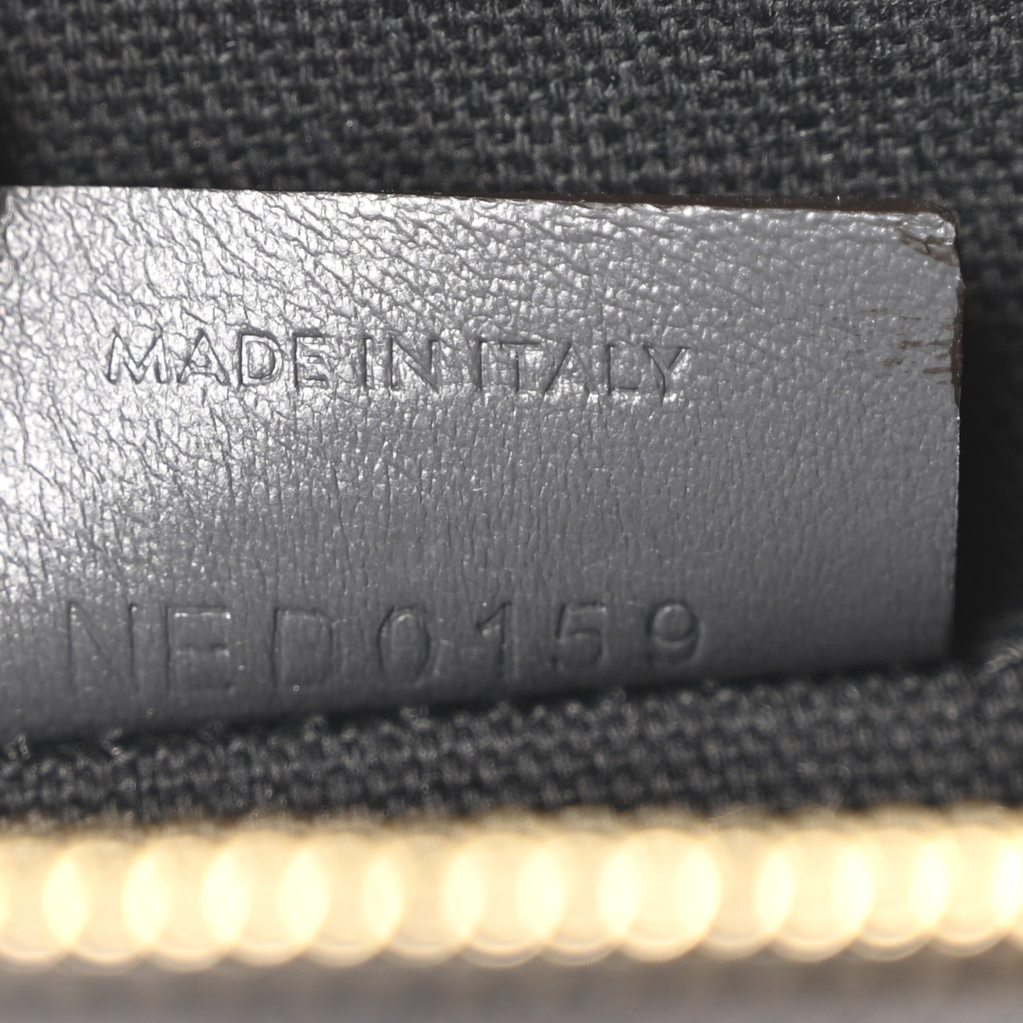 Calfskin Crocodile Embossed Medium Antigona Pouch Grey