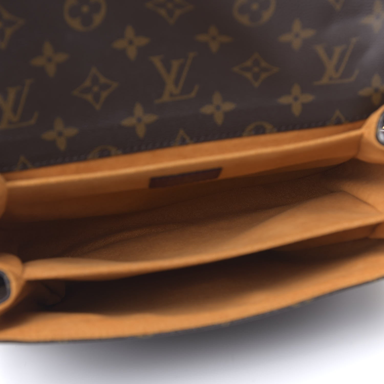 Louis Vuitton Monogram Braided Pochette Metis Safran 4 of 8