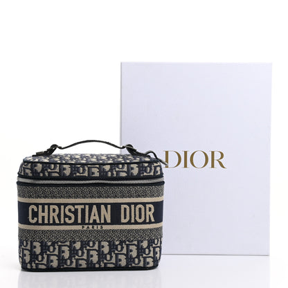Christian Dior Oblique Diortravel Vanity Case Blue 8 of 8