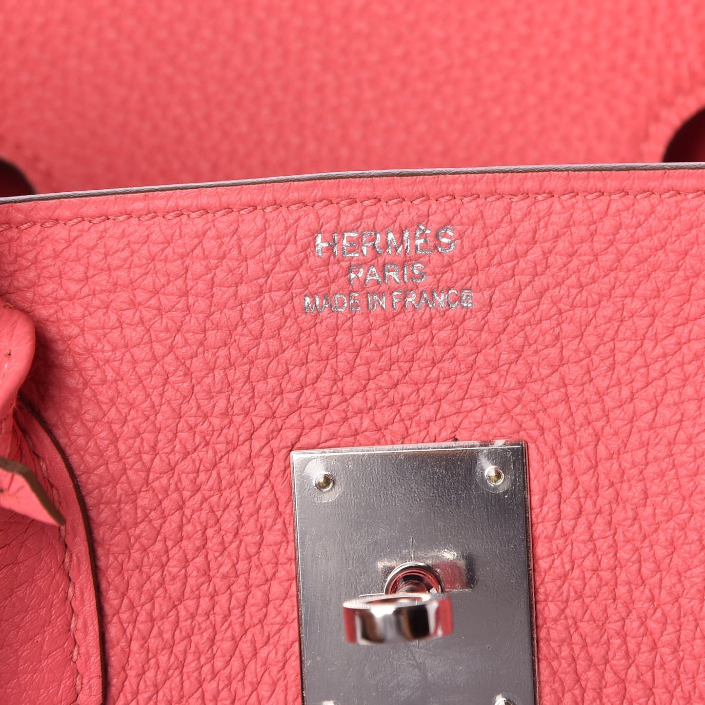 Togo Birkin 35 Rose Lipstick
