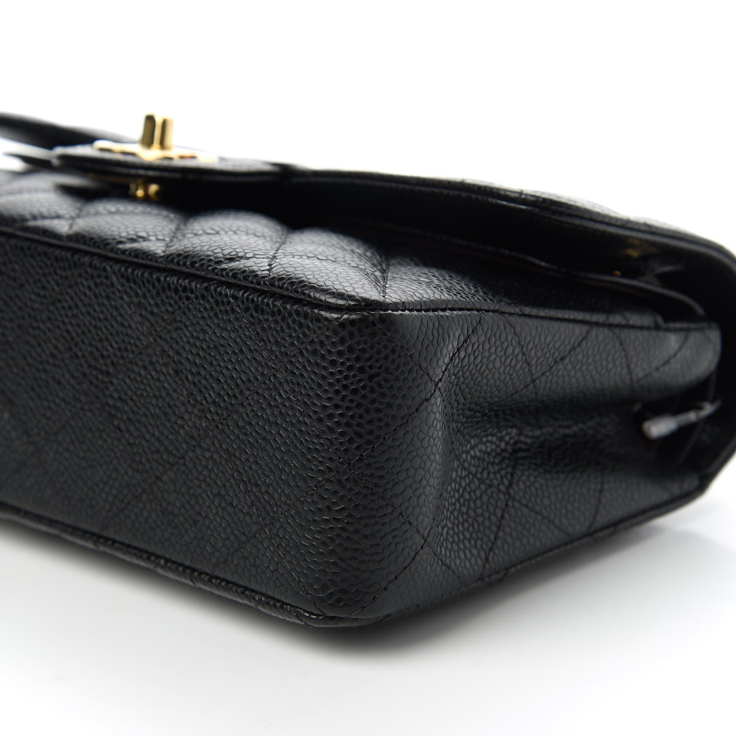 Chanel Caviar Quilted Small Double Flap Black 7 of 11