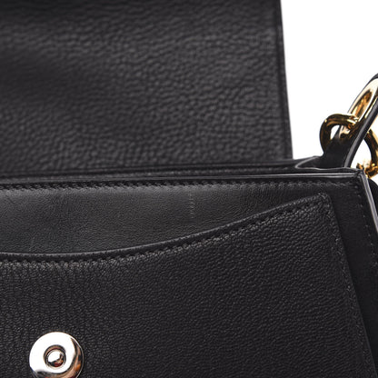 Chloe Grained Calfskin Large Tess Bag Black 11 of 11