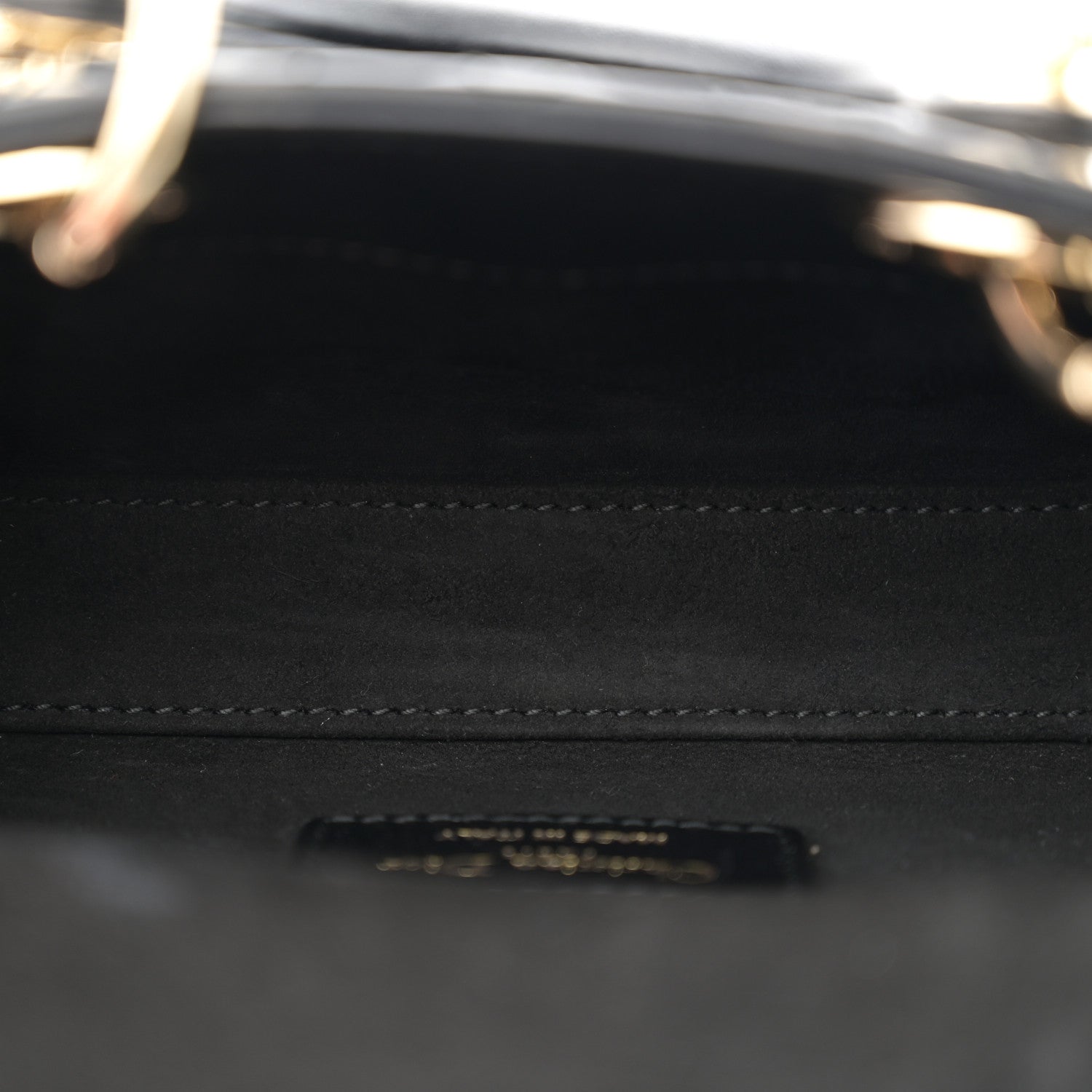 Christian Dior Lambskin Cannage Micro Lady D-Joy Black 5 of 13