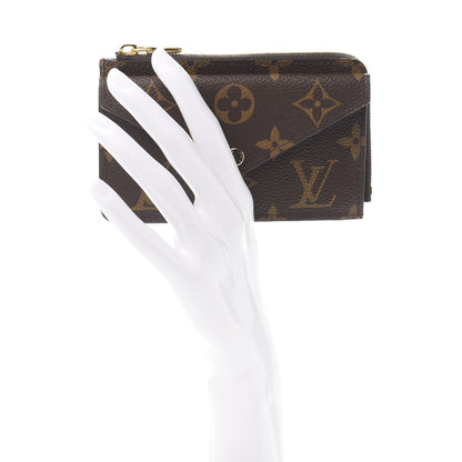 Louis Vuitton Monogram Recto Verso Card Holder Black 3 of 8