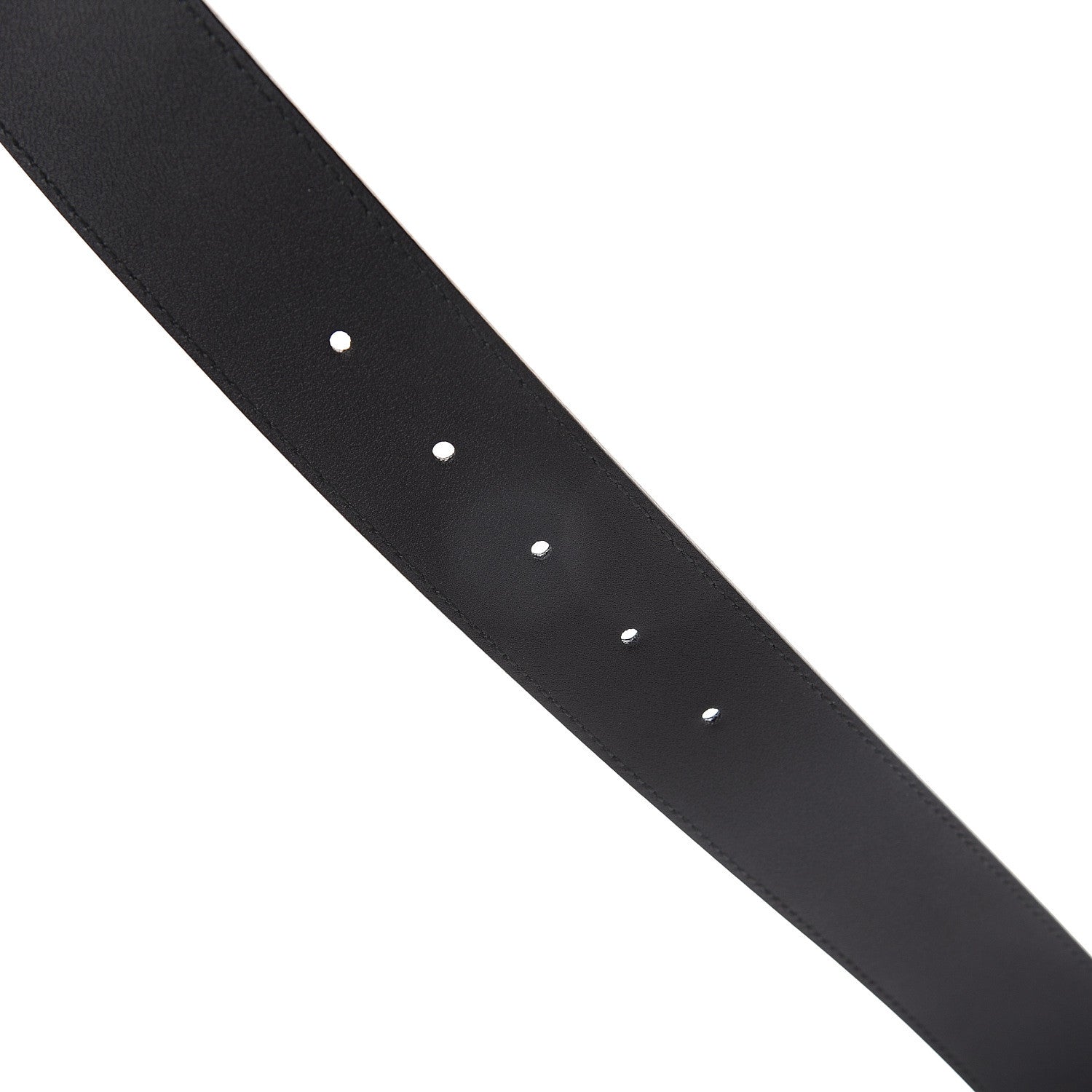 Gucci Calfskin Double G 40mm Belt 80 32 Black 4 of 5