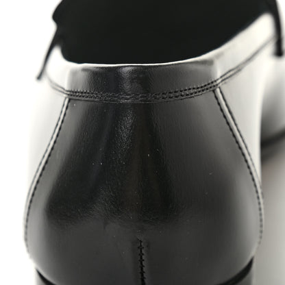 Hermes Goatskin Mens Paris Loafers 42.5 Black 11 of 11