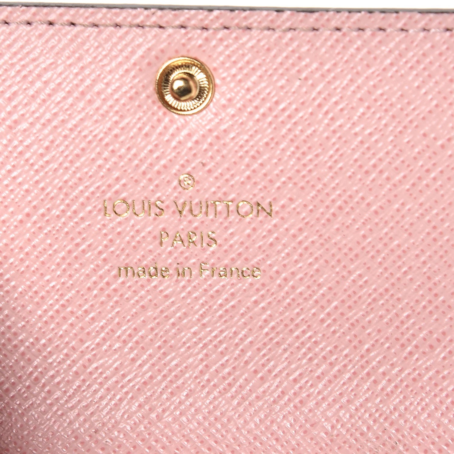 Louis Vuitton Damier Ebene Multicles 6 Key Holder Rose Ballerine 6 of 9