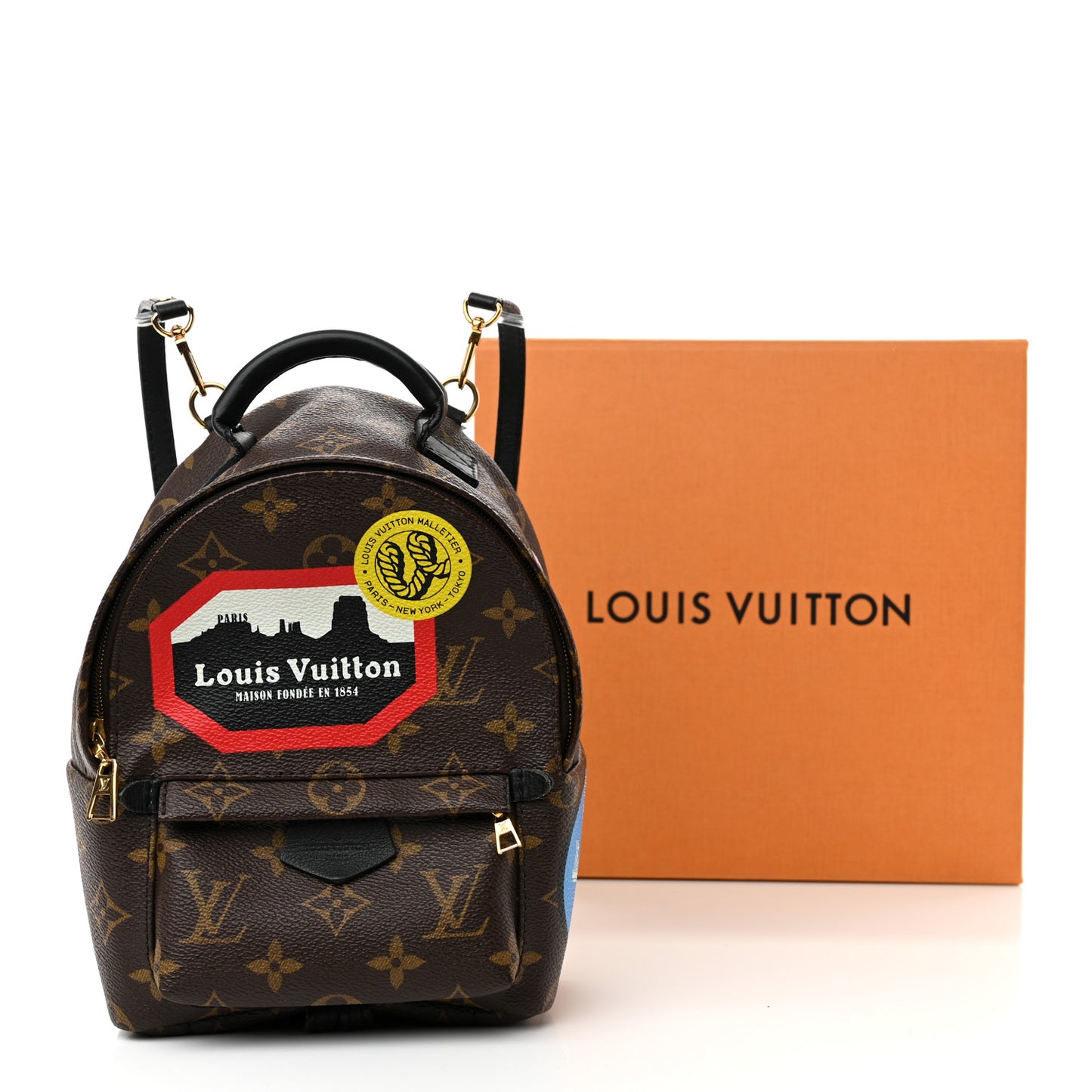 Monogram World Tour Palm Springs Backpack Mini