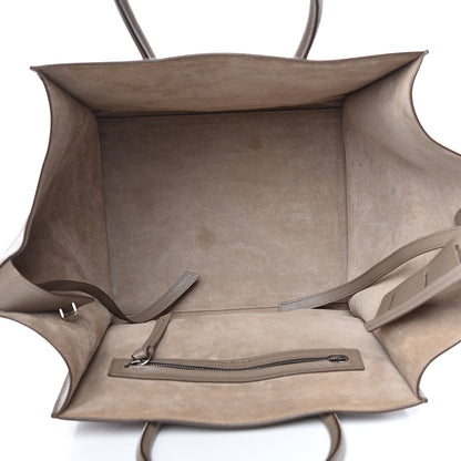 Celine Grained Calfskin Medium Phantom Luggage Taupe 5 of 16