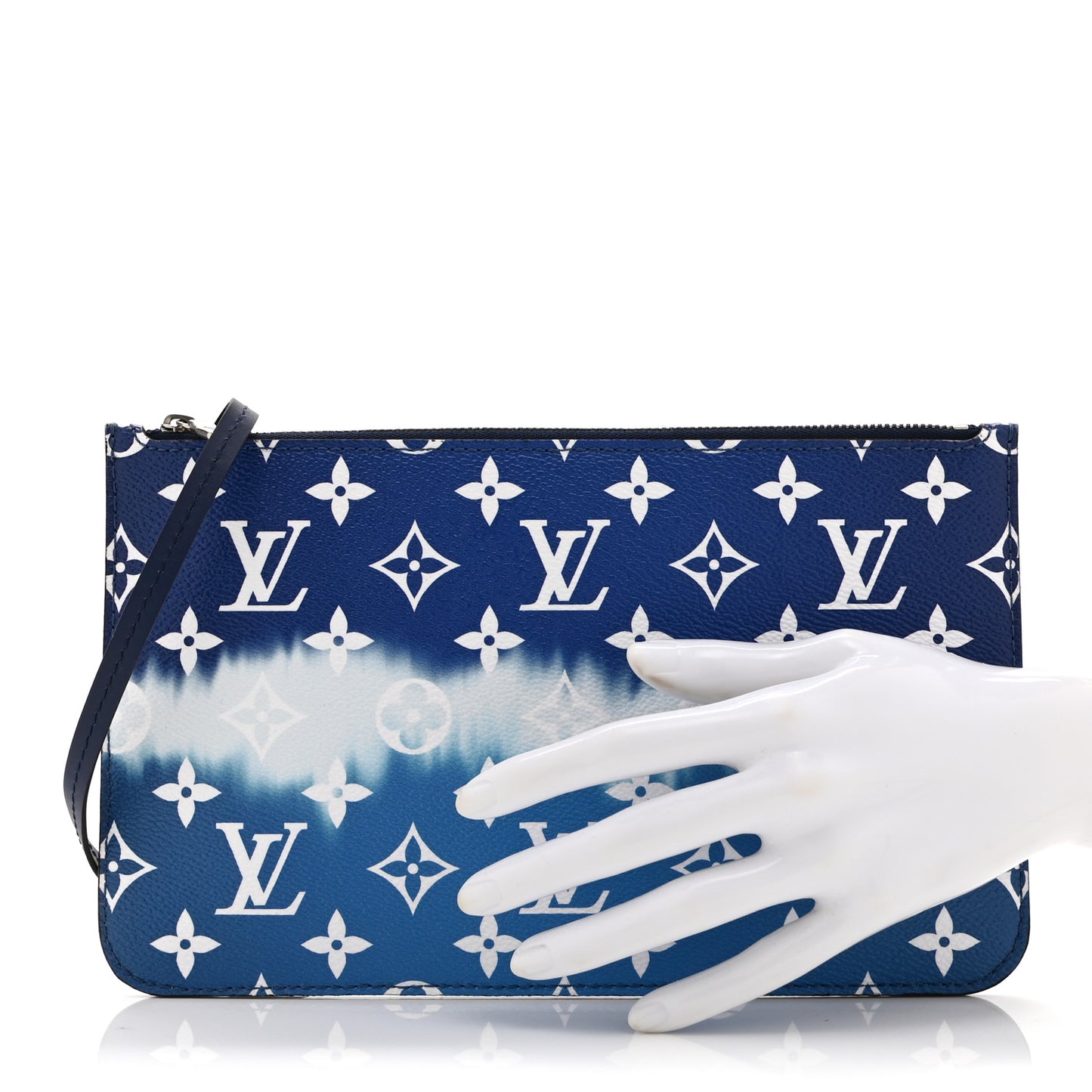 Monogram Escale Neverfull MM GM Pochette Blue