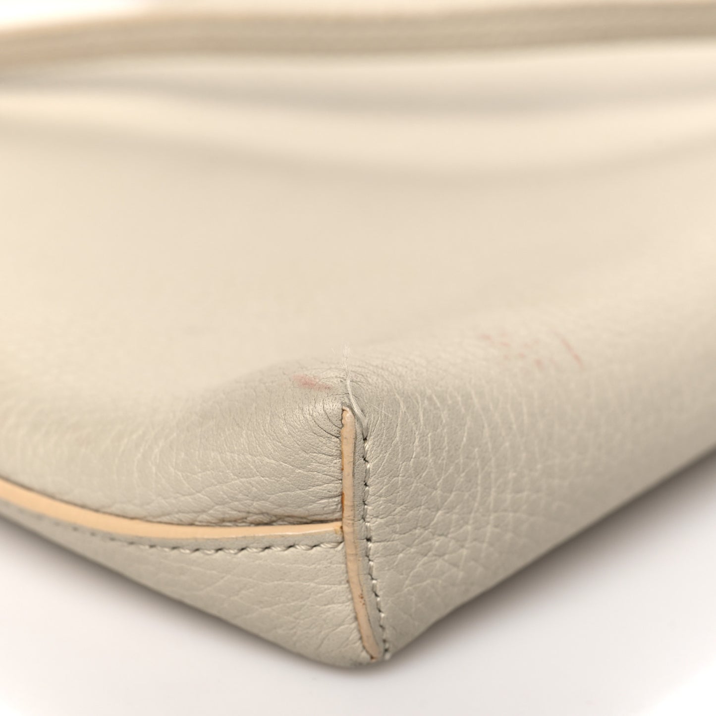 Grained Calfskin Multi-Pouch Crossbody Bag Ivory