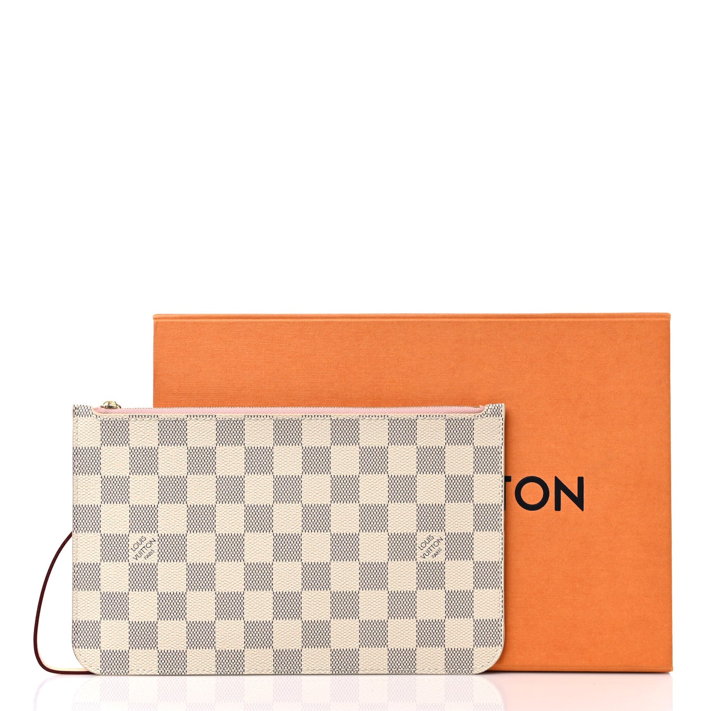 Damier Azur Neverfull MM GM Pochette Rose Ballerine