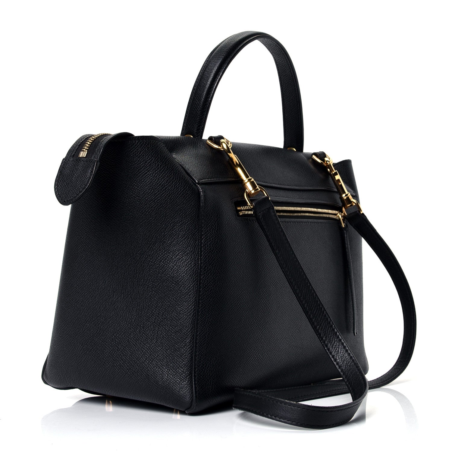 Celine Baby Grained Calfskin Mini Belt Bag Black 2 of 4