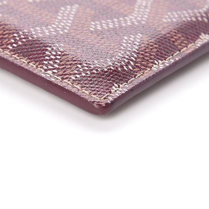 Goyard Goyardine Saint Sulpice Card Holder Bordeaux 7 of 8