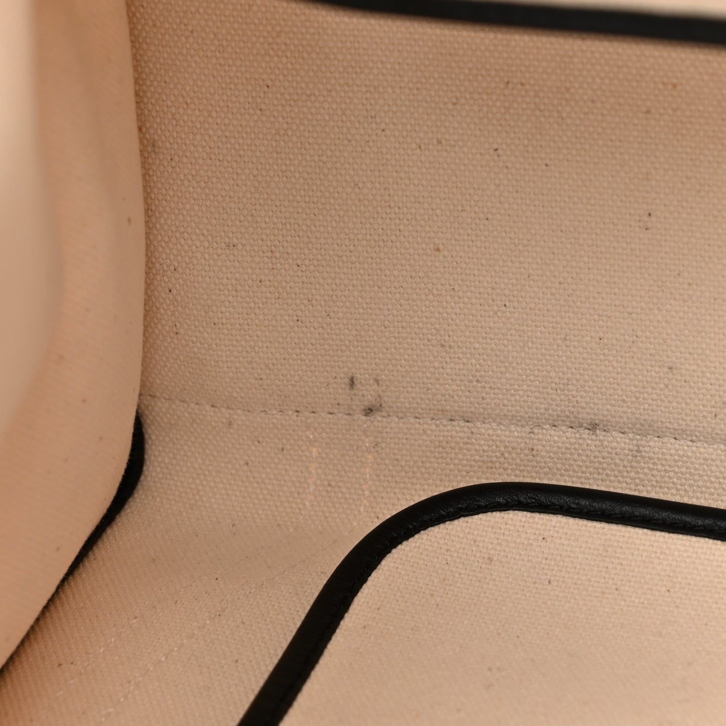 Cotton Canvas Medium Phantom Luggage White