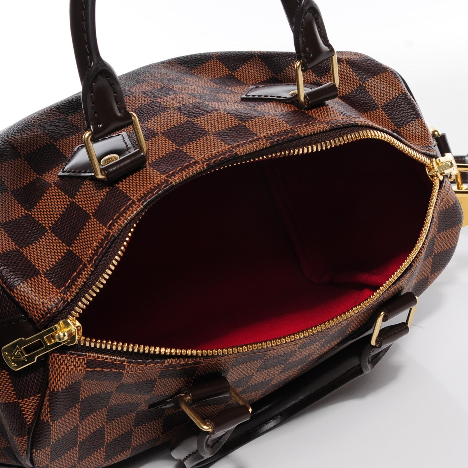 Louis Vuitton Damier Ebene Speedy Bandouliere 25 5 of 7