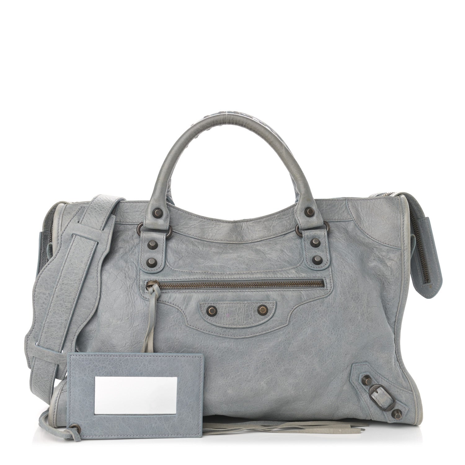 Balenciaga Agneau Classic Hardware City Ardoise 1 of 12