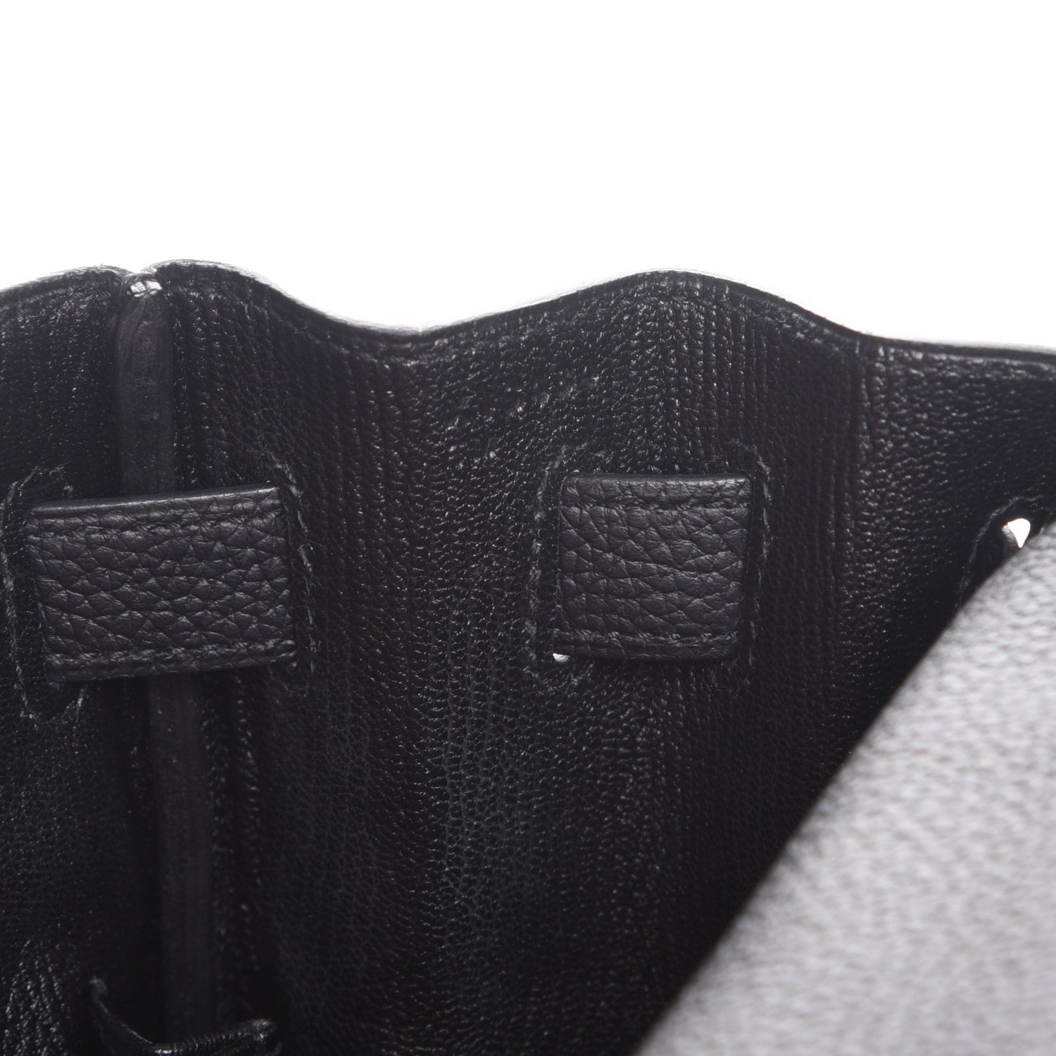 Hermes Togo Kelly Retourne 32 Black 7 of 8