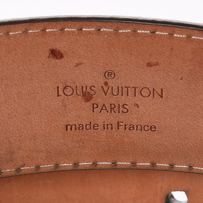Louis Vuitton Damier Ebene Riveted Belt 90 36 4 of 8