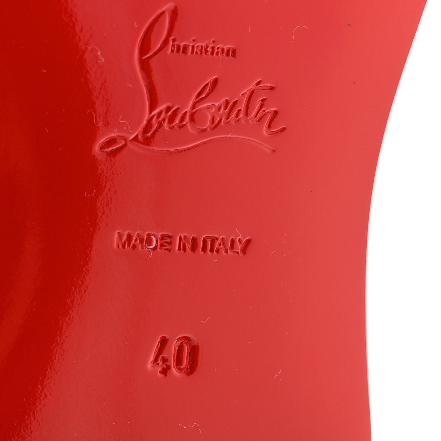 Christian Louboutin Patent Greggo Flat Oxfords 40 Black 7 of 12