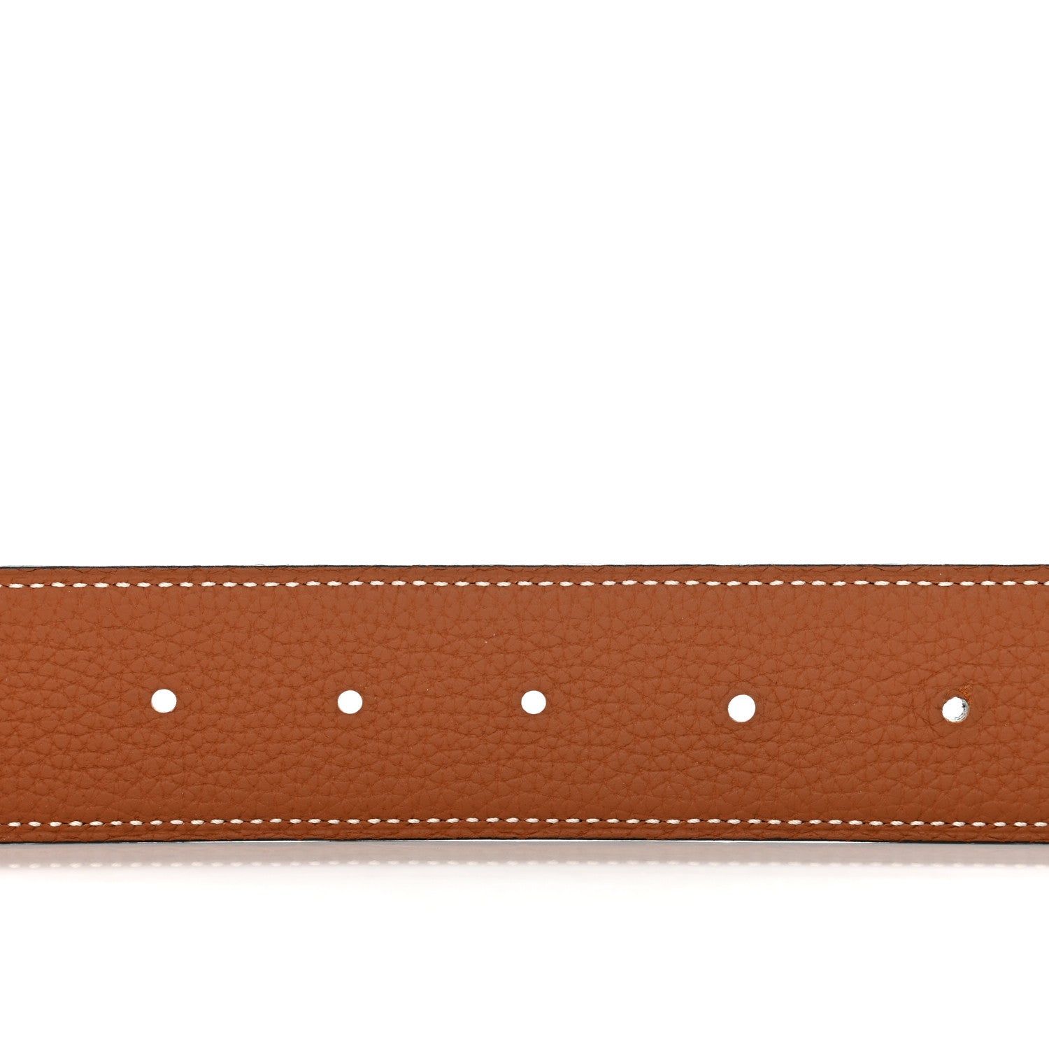 Hermes Chamonix 135 Togo 38mm H d'Ancre Belt 90 36 Black Gold 3 of 6