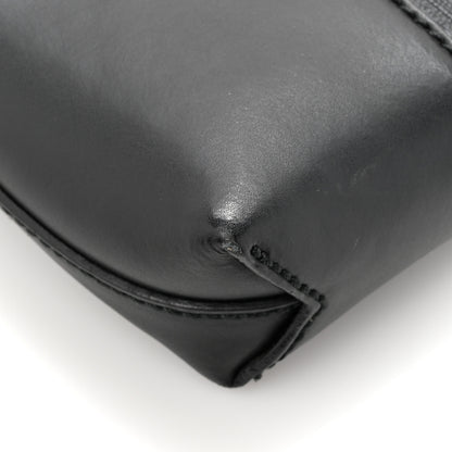 Gucci Soft GG Supreme Monogram Appia Calfskin Web East West Messenger Bag Black Grey 17 of 18