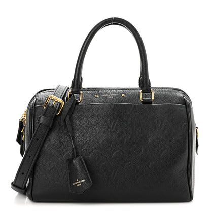 Louis Vuitton Empreinte Speedy Bandouliere 25 NM Black 1 of 13