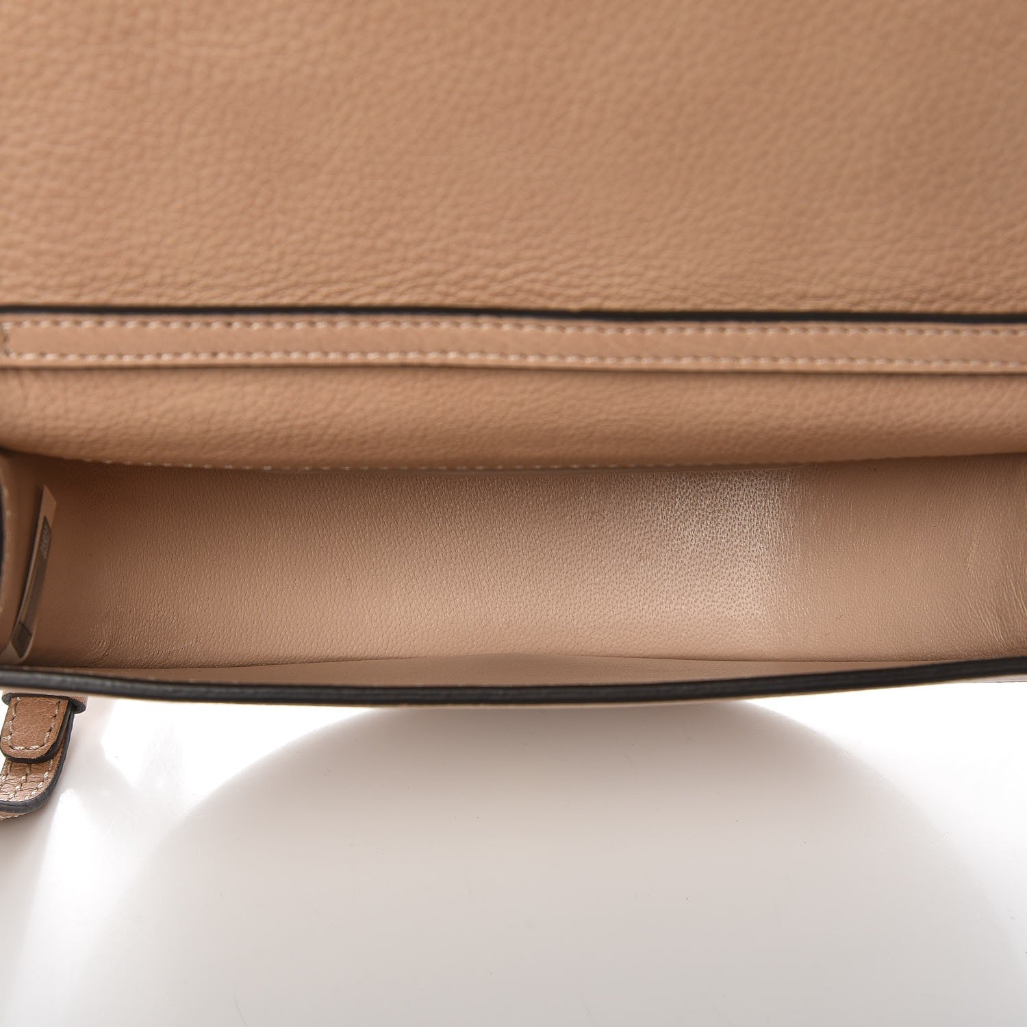 Chloe Calfskin Small Nile Bracelet Minaudiere Bag Biscotti Beige 5 of 7