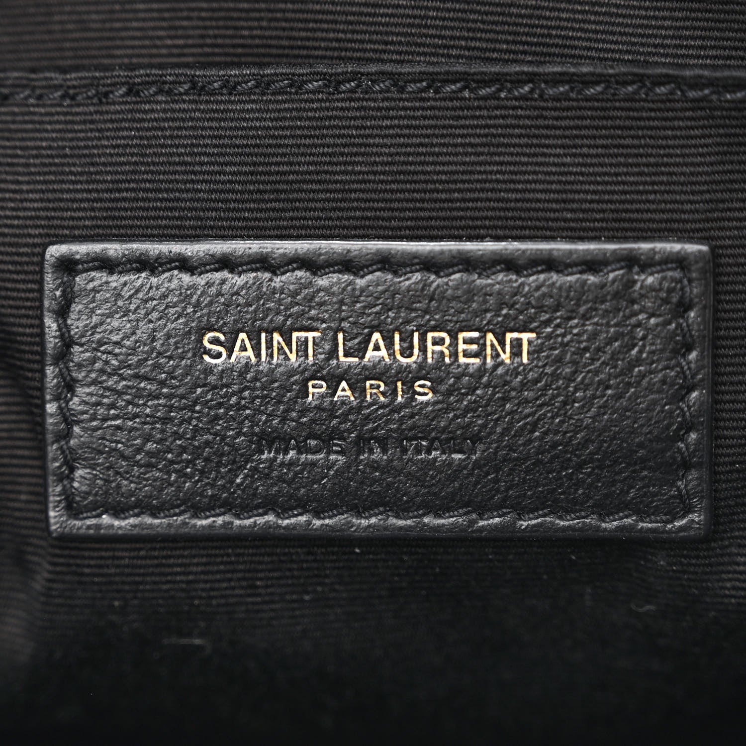 Saint Laurent Calfskin Matelasse Monogram Lou Camera Bag Black 6 of 11