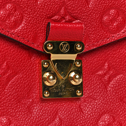 Louis Vuitton Empreinte Pochette Metis Scarlet 7 of 9