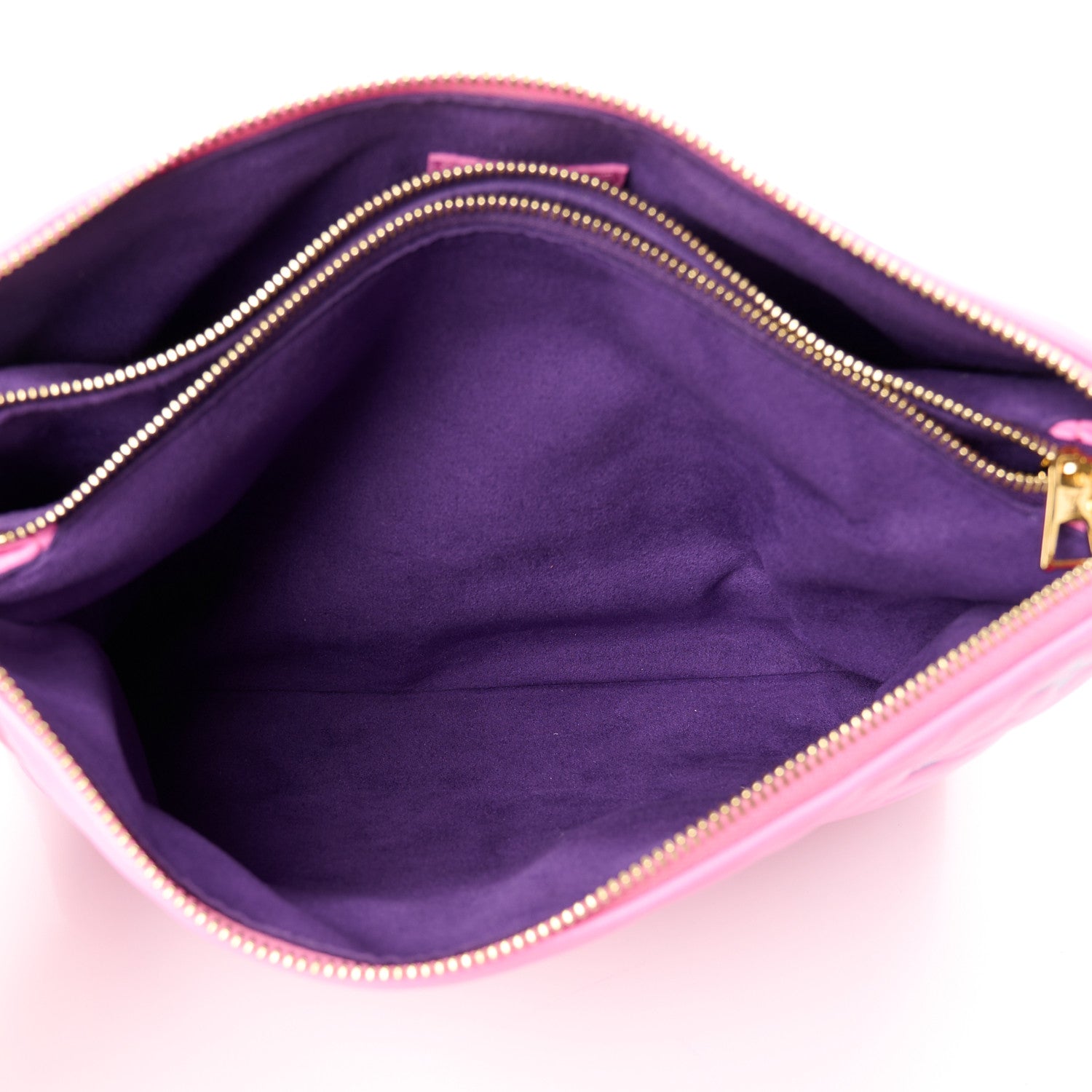 Louis Vuitton LOUIS VUITTON Lambskin Embossed Monogram Vuittamins Coussin PM Rose Violet 7 of 11