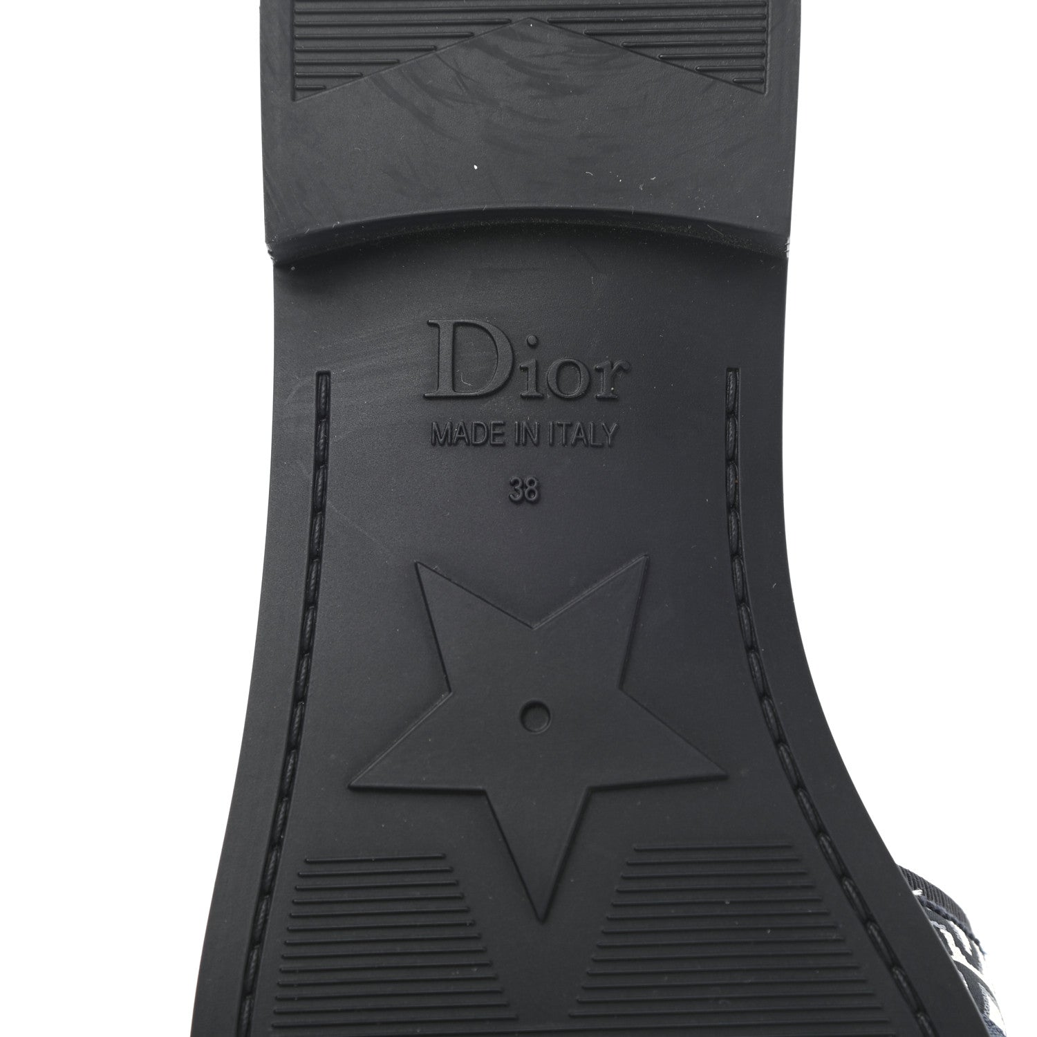 Christian Dior Nylon Oblique Dio(r)evolution Slide Sandals 38 Deep Blue 6 of 9