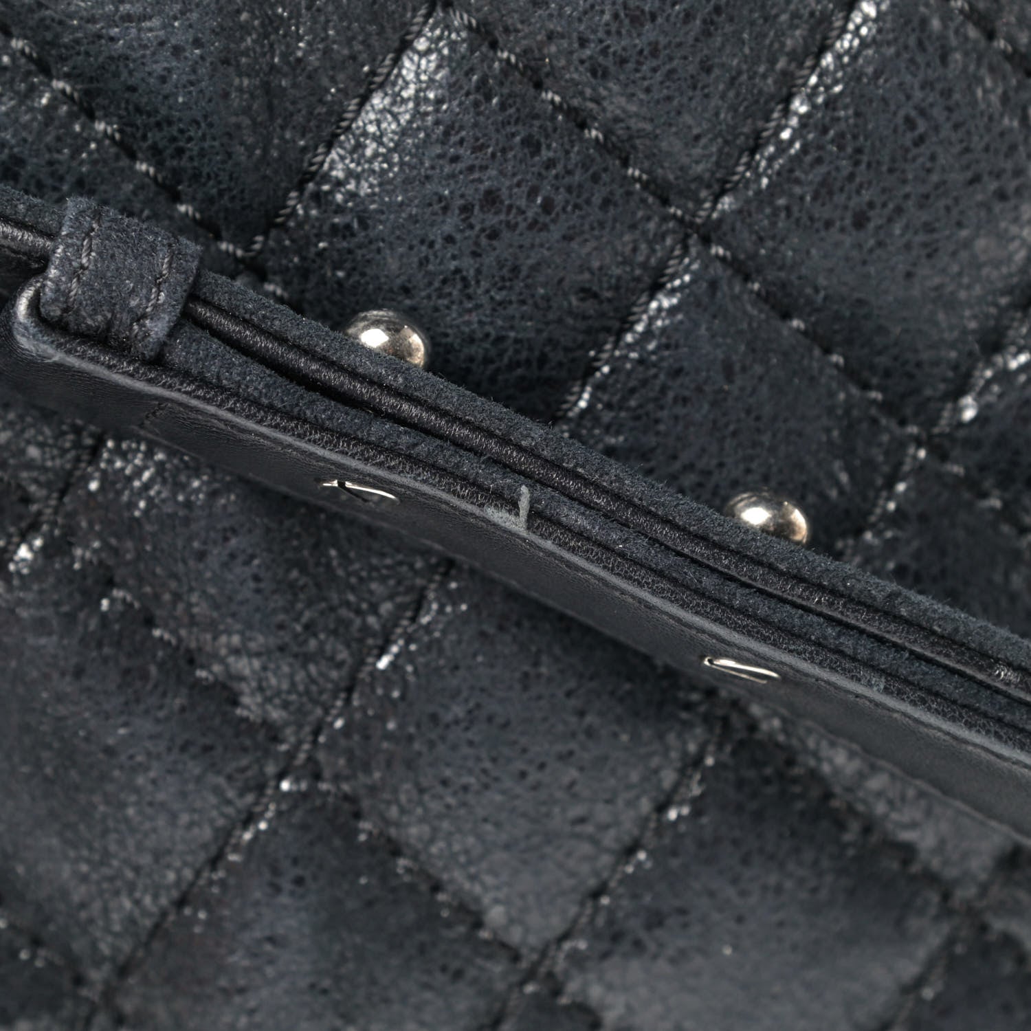 Chanel Goatskin Quilted Large Gentle Boy Flap Black 5 of 5