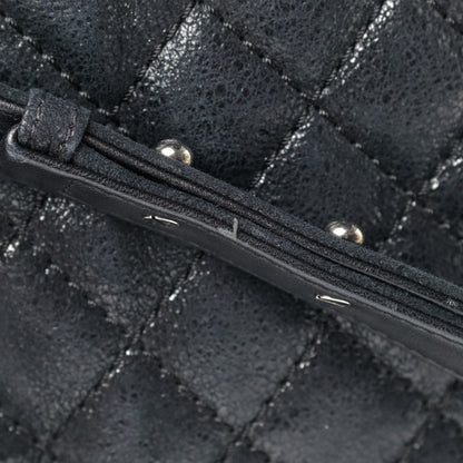 Chanel Goatskin Quilted Large Gentle Boy Flap Black 5 of 5