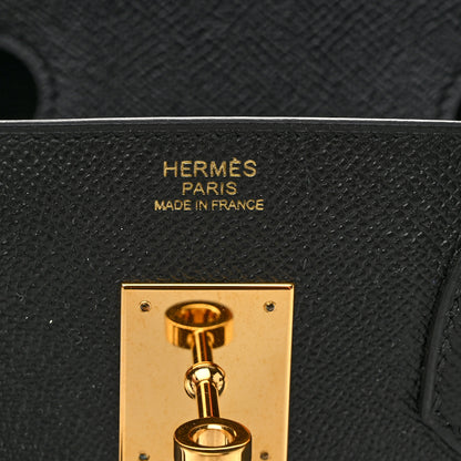 Hermes Epsom Birkin 30 Black 5 of 12