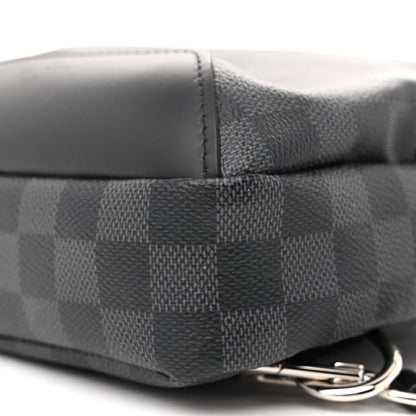 Louis Vuitton Damier Infini Avenue Sling Bag Onyx Silver 10 of 10