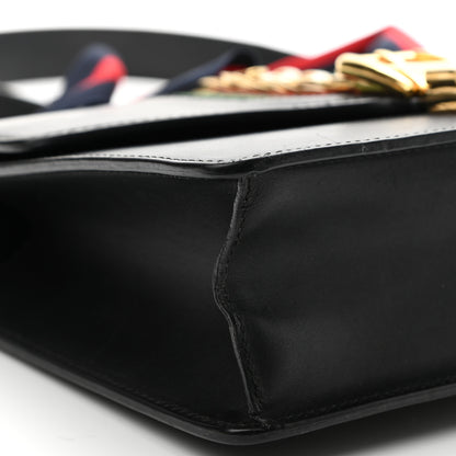 Gucci Calfskin Small Sylvie Shoulder Bag Black 9 of 18