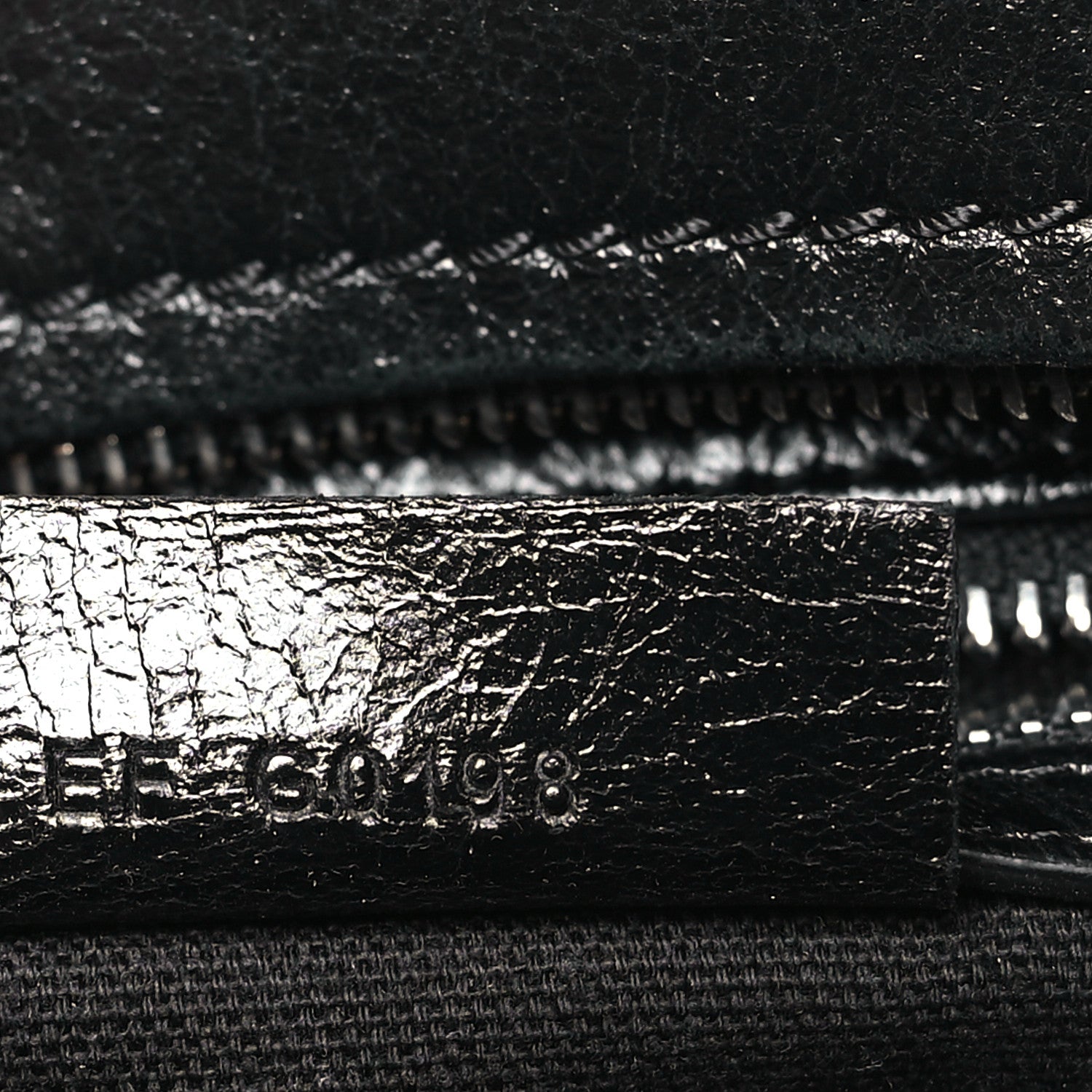 Givenchy Crinkled Patent Deerskin Mini Pandora Black 7 of 11