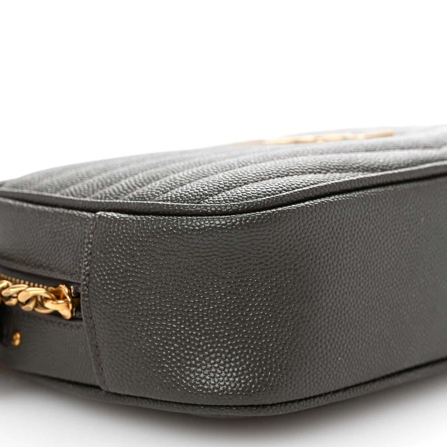 Grain De Poudre Matelasse Monogram Mini Lou Camera Bag Pebble