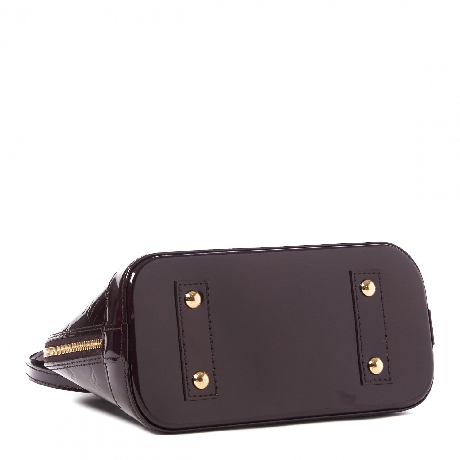 Louis Vuitton Vernis Alma BB Amarante 4 of 8