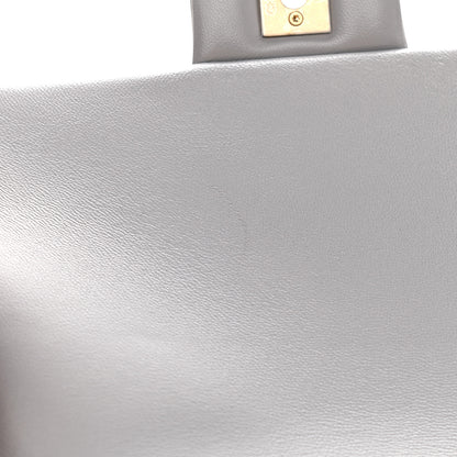 Chanel Lambskin Quilted Crush On Chains Flap Bag Grey 9 of 9