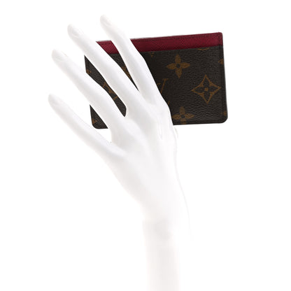 Louis Vuitton Monogram Card Holder Fuchsia 2 of 7