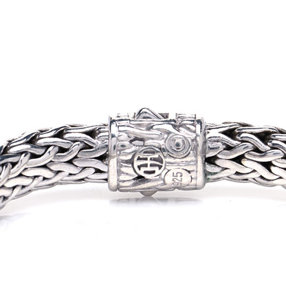 John Hardy Sterling Silver Diamond 7mm Classic Chain Bracelet 5 of 7