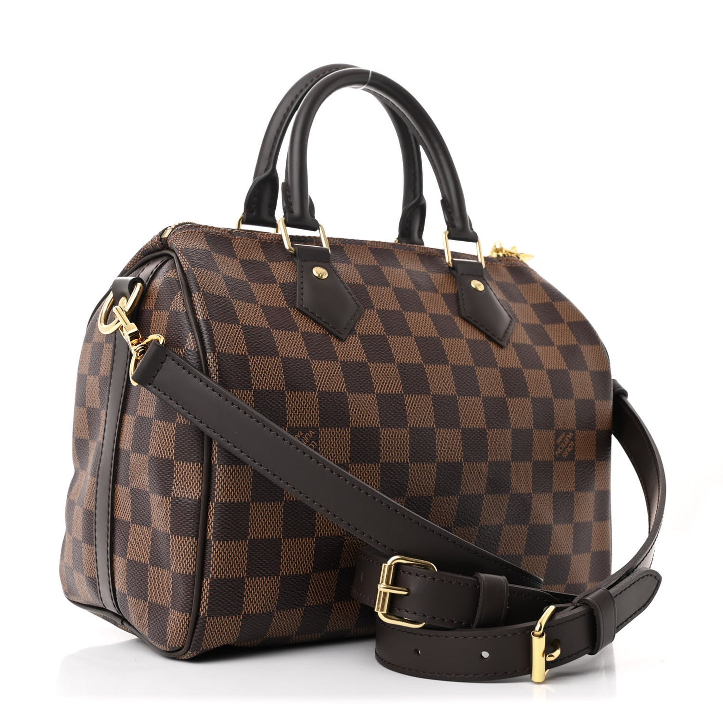 Damier Ebene Speedy Bandouliere 25