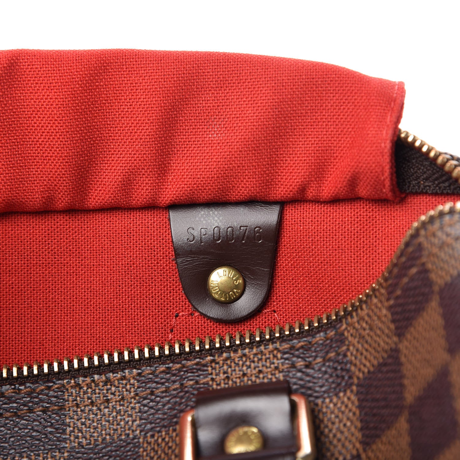 Louis Vuitton Damier Ebene Speedy 25 9 of 10