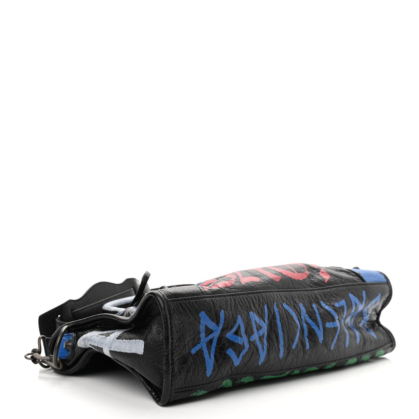 Agneau Graffiti All Over Classic Hardware S City Black Vert Rouge