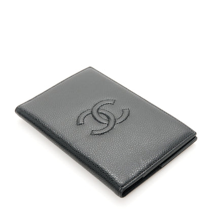 Chanel Caviar Timeless Passport Holder Black 4 of 9
