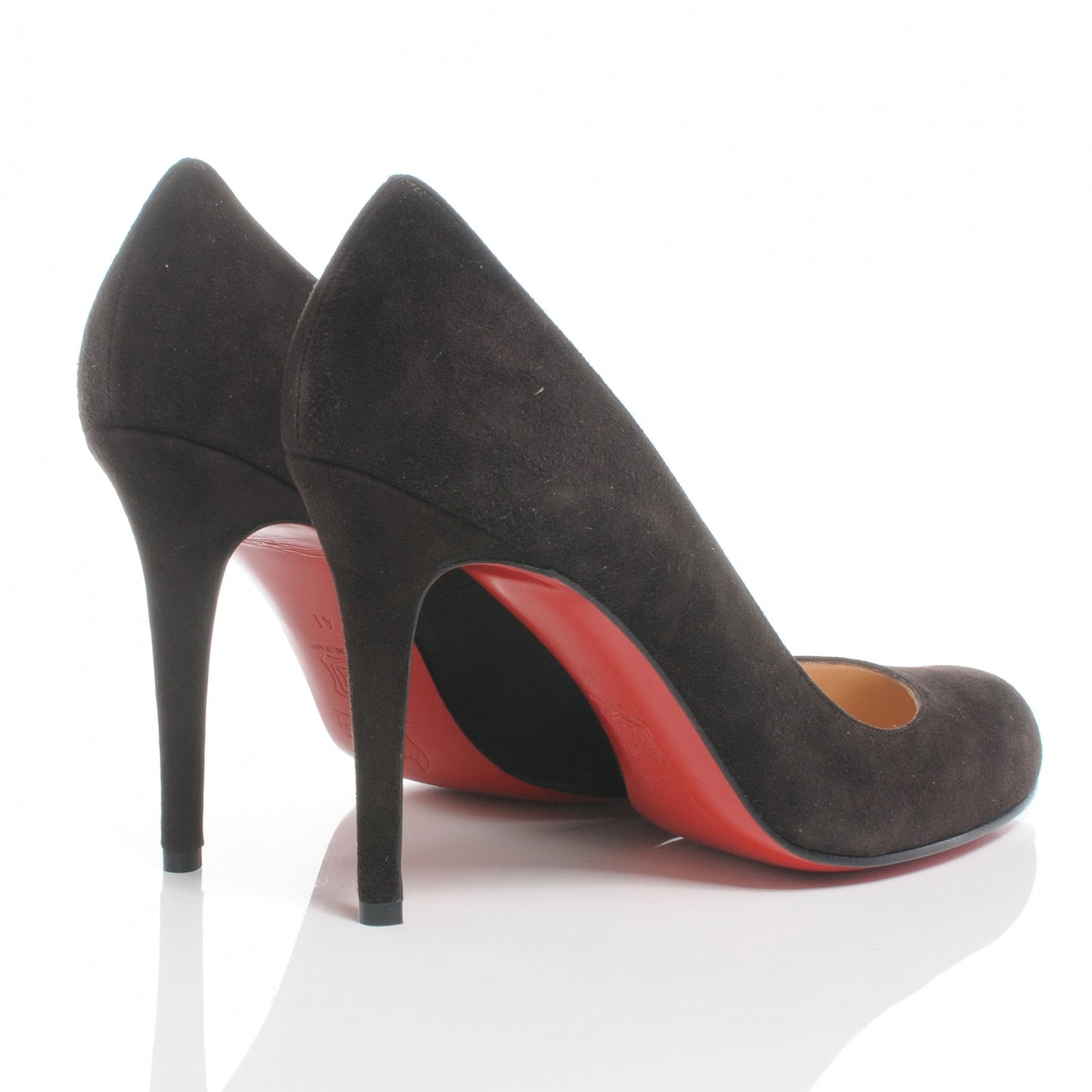 Suede Simple 100 Pumps 41 Brown